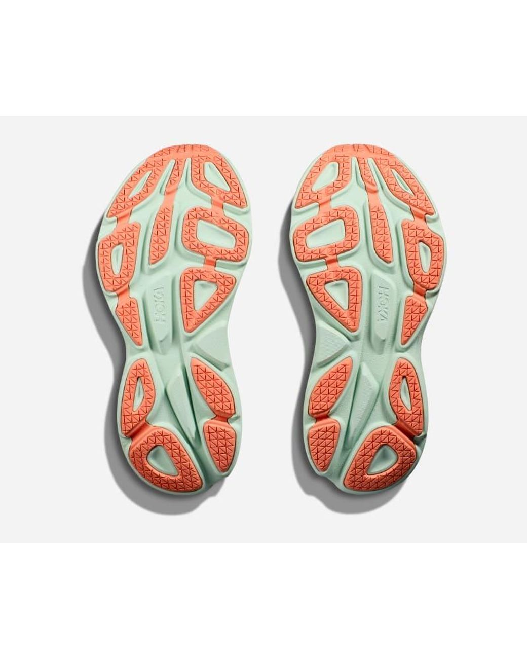 Hoka One One Gray Bondi 8 Running Shoes