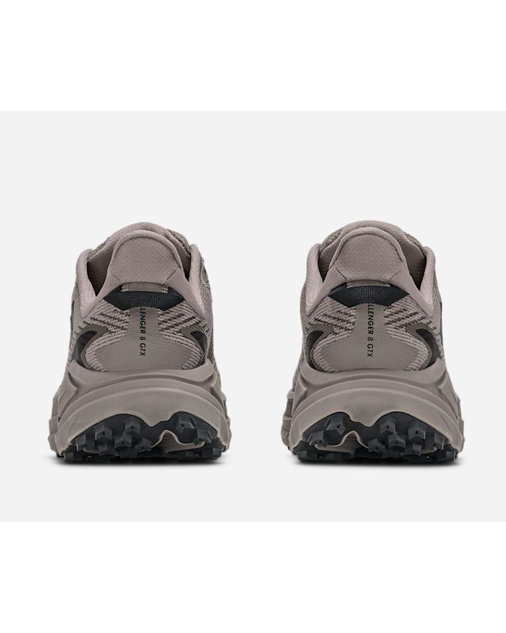 Hoka One One Gray Challenger 8 Gore-tex Trail Shoes for men