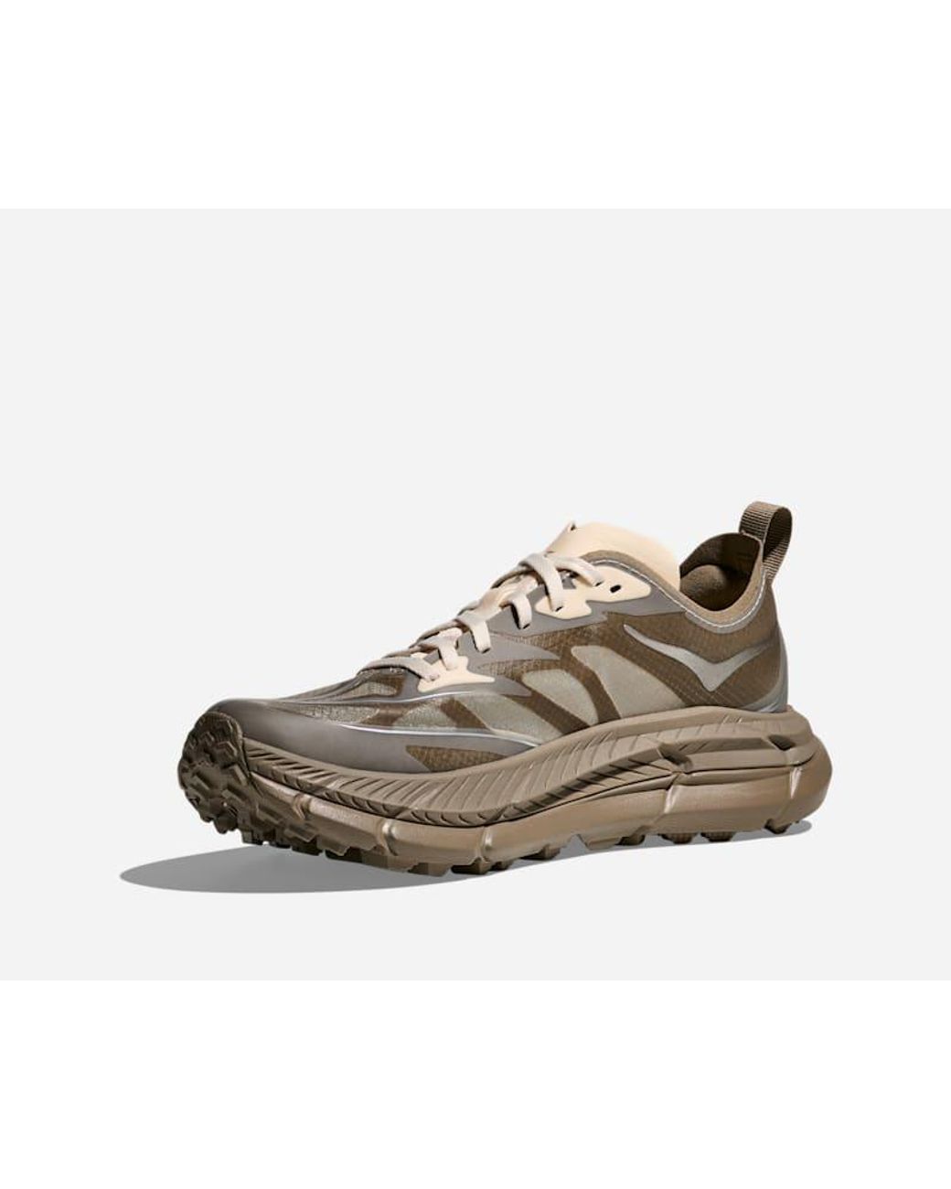 Hoka One One Gray Mafate Speed 4 Lite Lifestyle Shoes