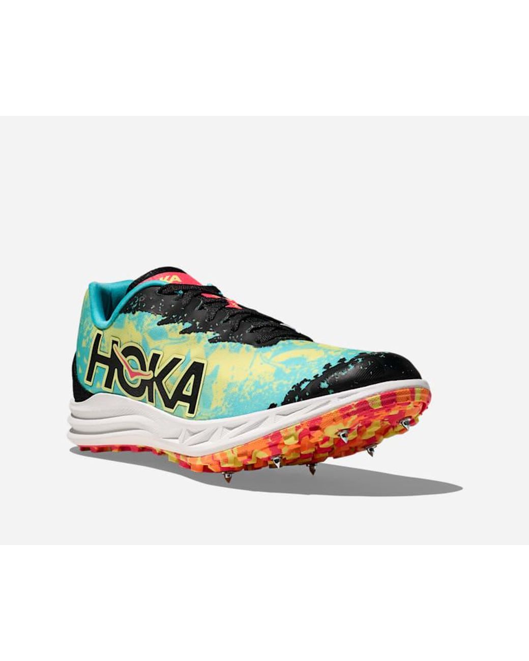 Hoka One One Blue Crescendo Xc Spikes Shoes
