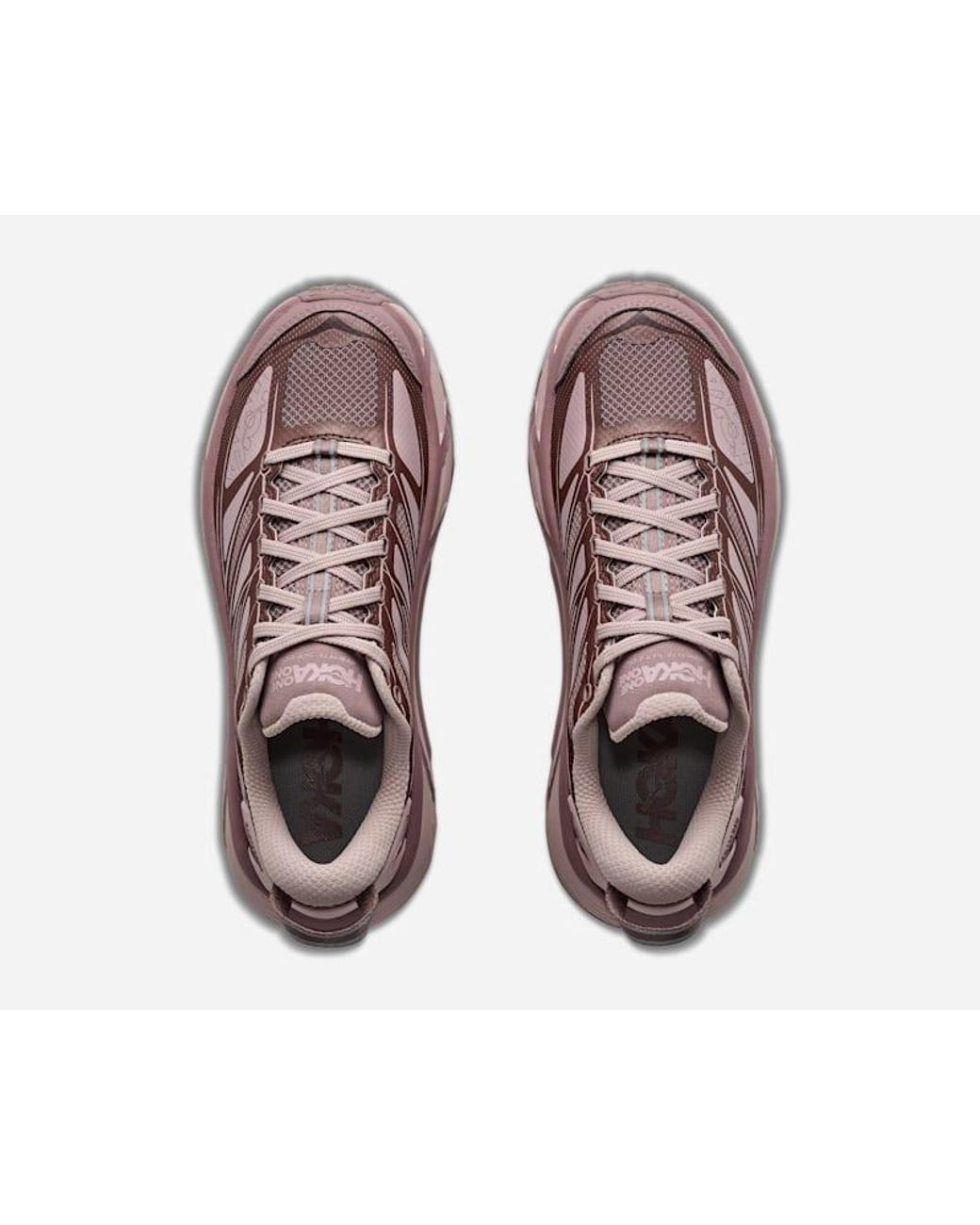 Hoka One One Pink Mafate Speed 2 Lifestyle Shoes