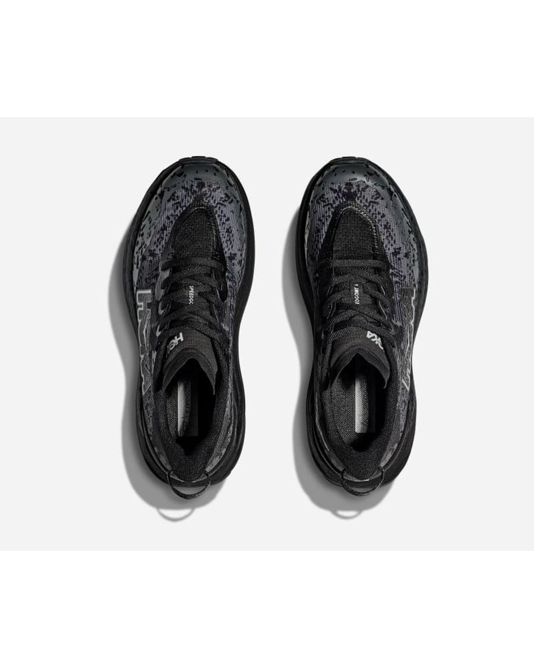 Hoka One One Black Kid's Speedgoat 6 Trail Shoes