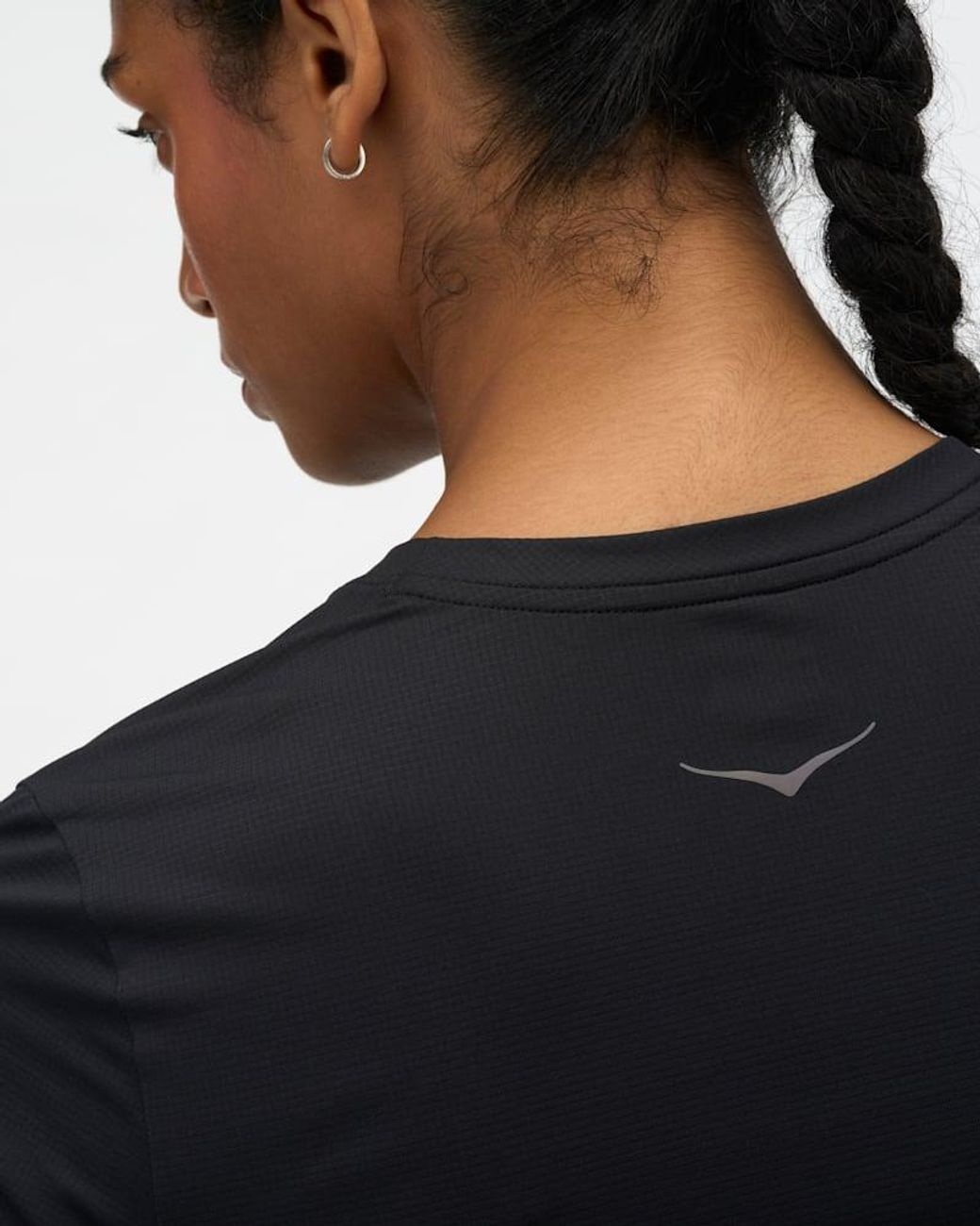 Hoka One One Blue Everyrun Short Sleeve Top