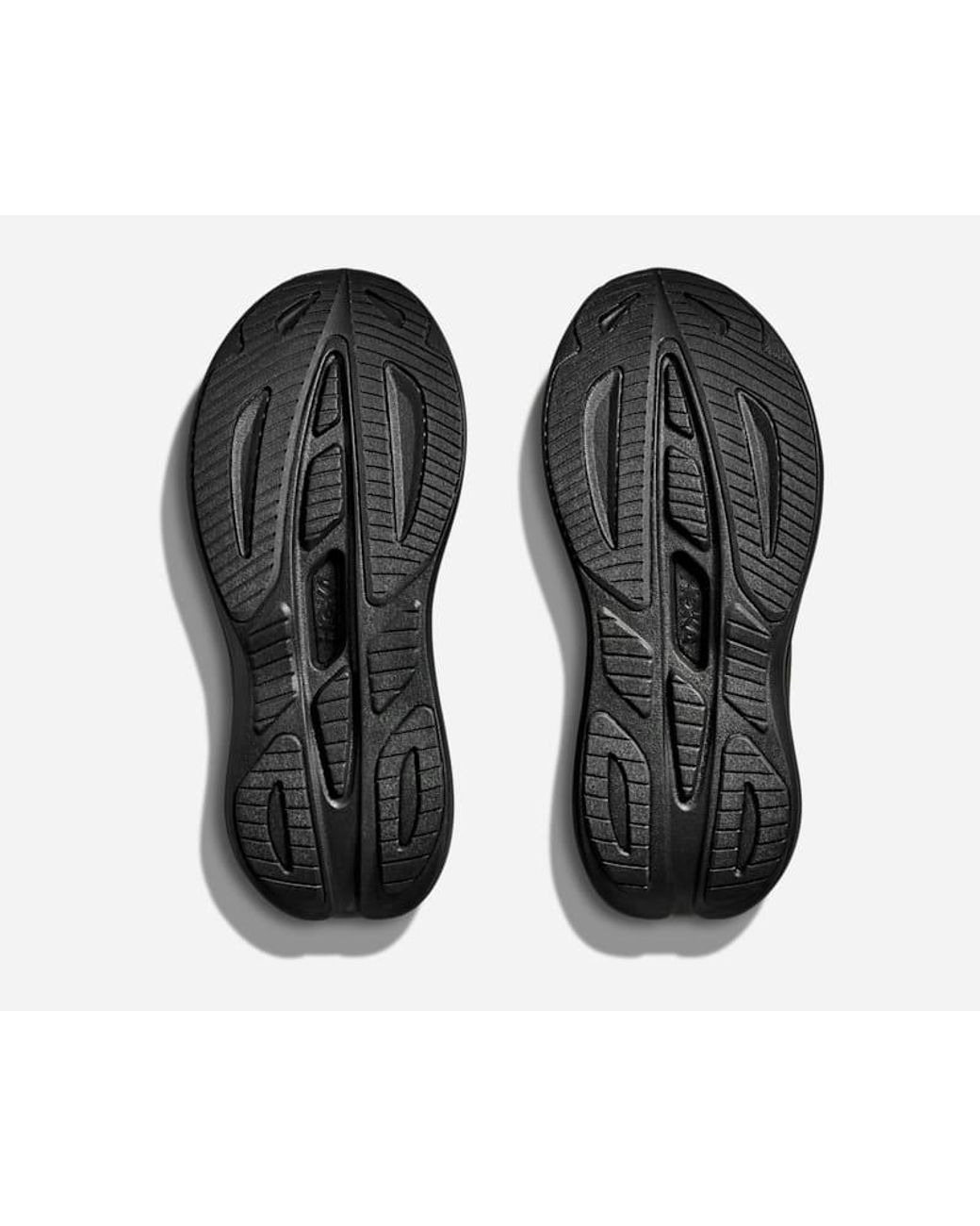 Hoka One One Black Skyward Laceless Recovery Shoes