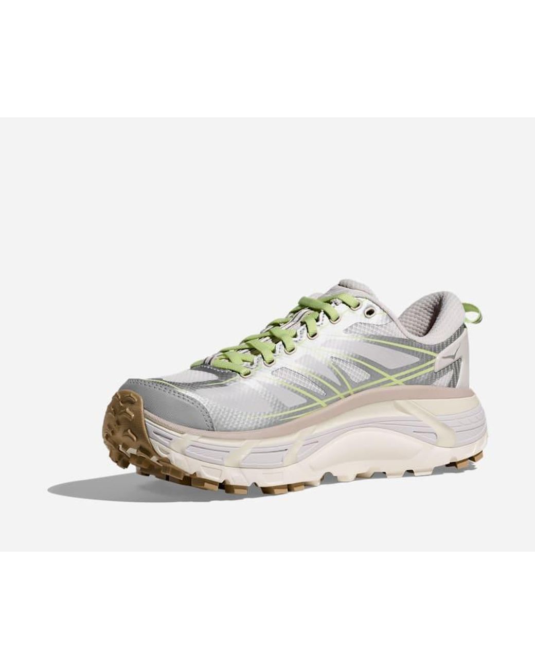 Hoka One One White Mafate Speed 2 Lifestyle Shoes