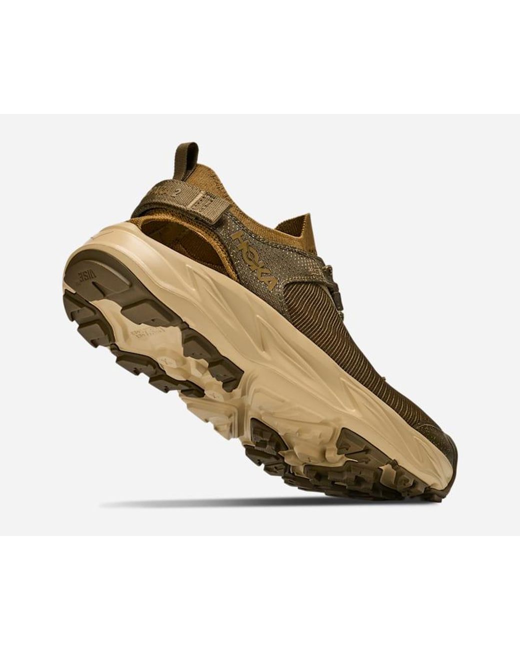 Hoka One One Brown Hopara 2 Hiking Sandals for men
