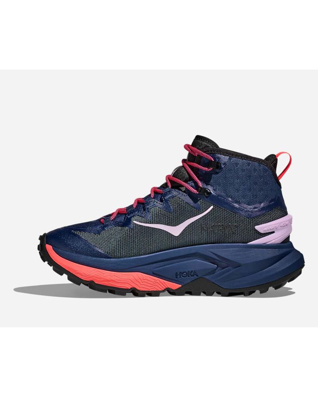 Hoka One One Blue Mafate Hike Hiking Shoes