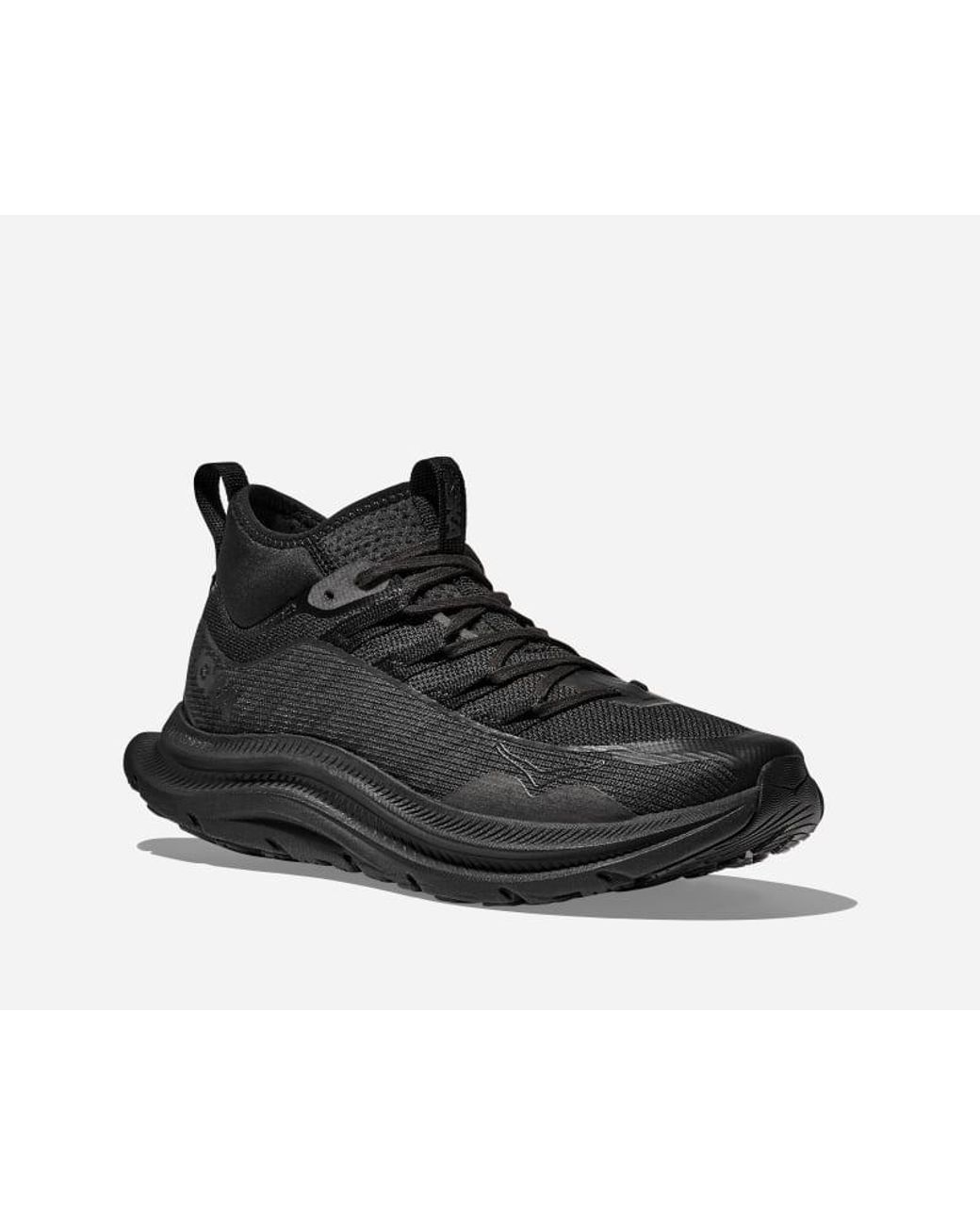 Hoka One One Black Kawana Mid Lifestyle Shoes for men