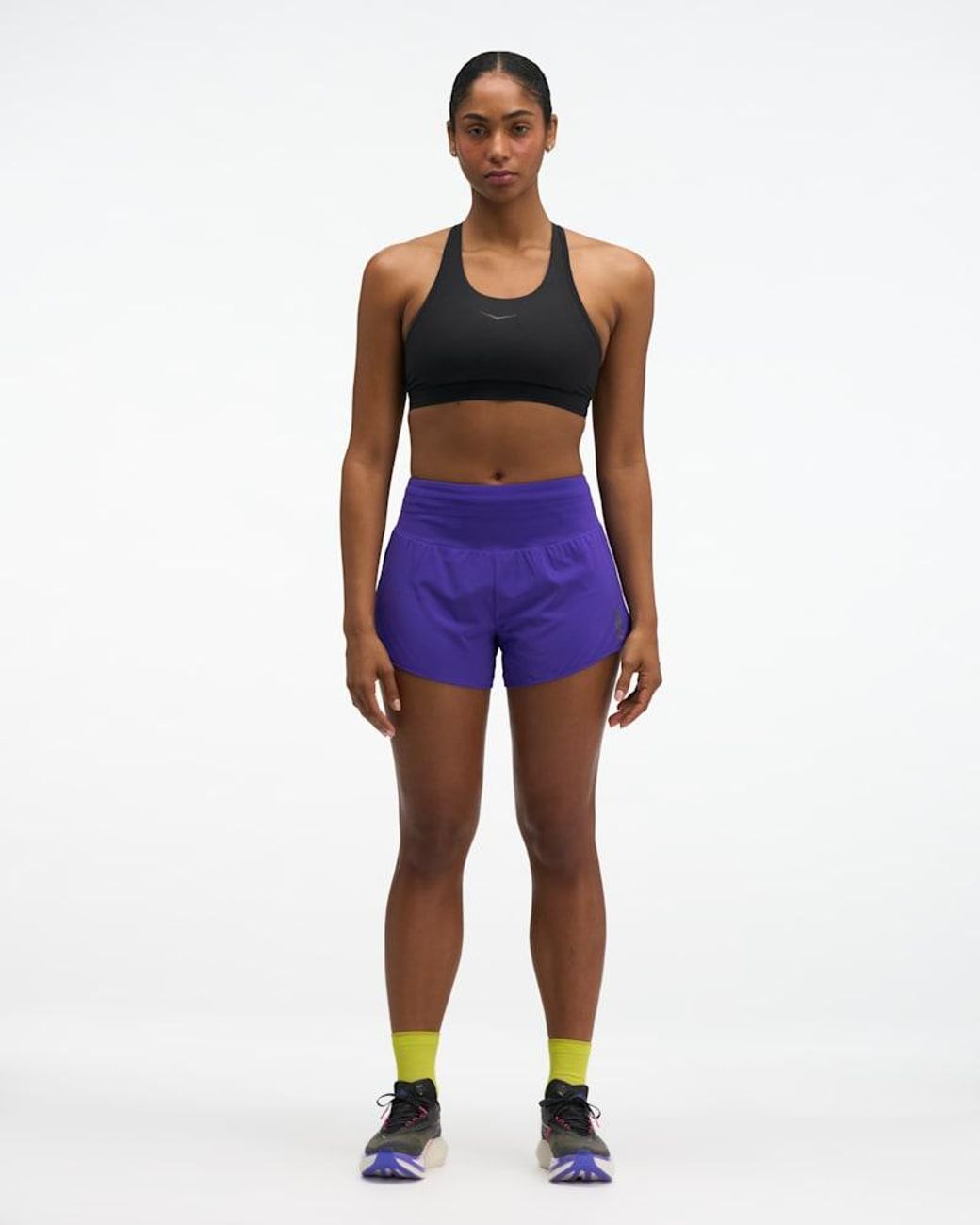 Hoka One One Purple Glide Shorts Mr 3.5'' Brief
