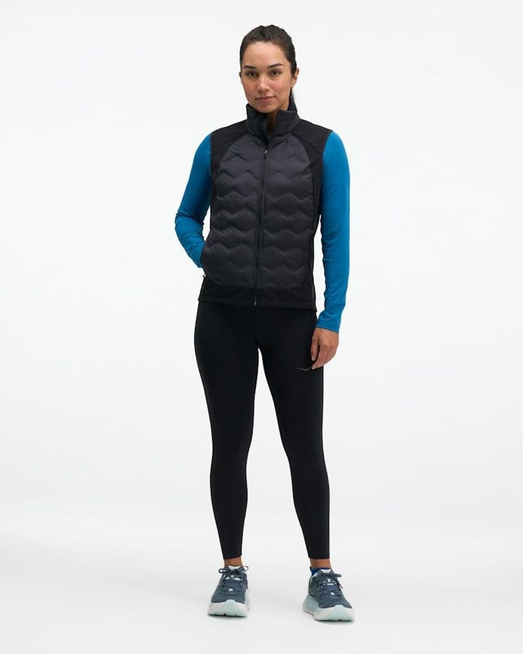 Hoka One One Blue Skyfill Insulated Vest