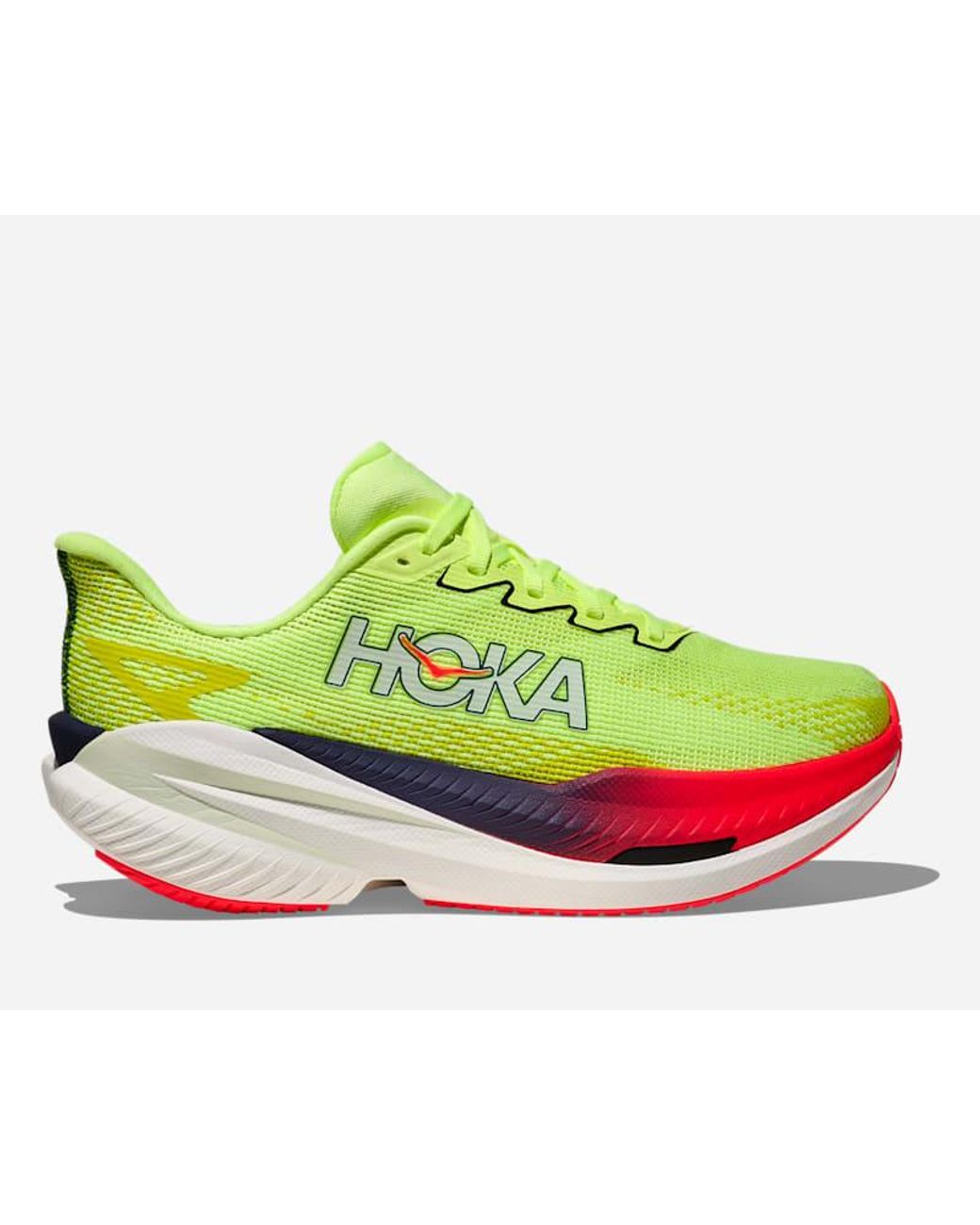 Hoka One One Green Mach X 3 Road Running Shoes