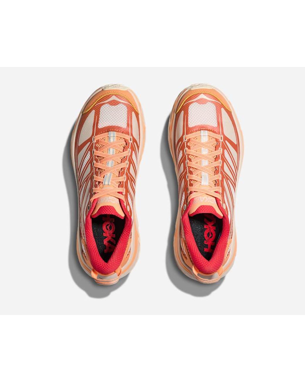 Hoka One One Red Mafate Speed 2 Lifestyle Shoes
