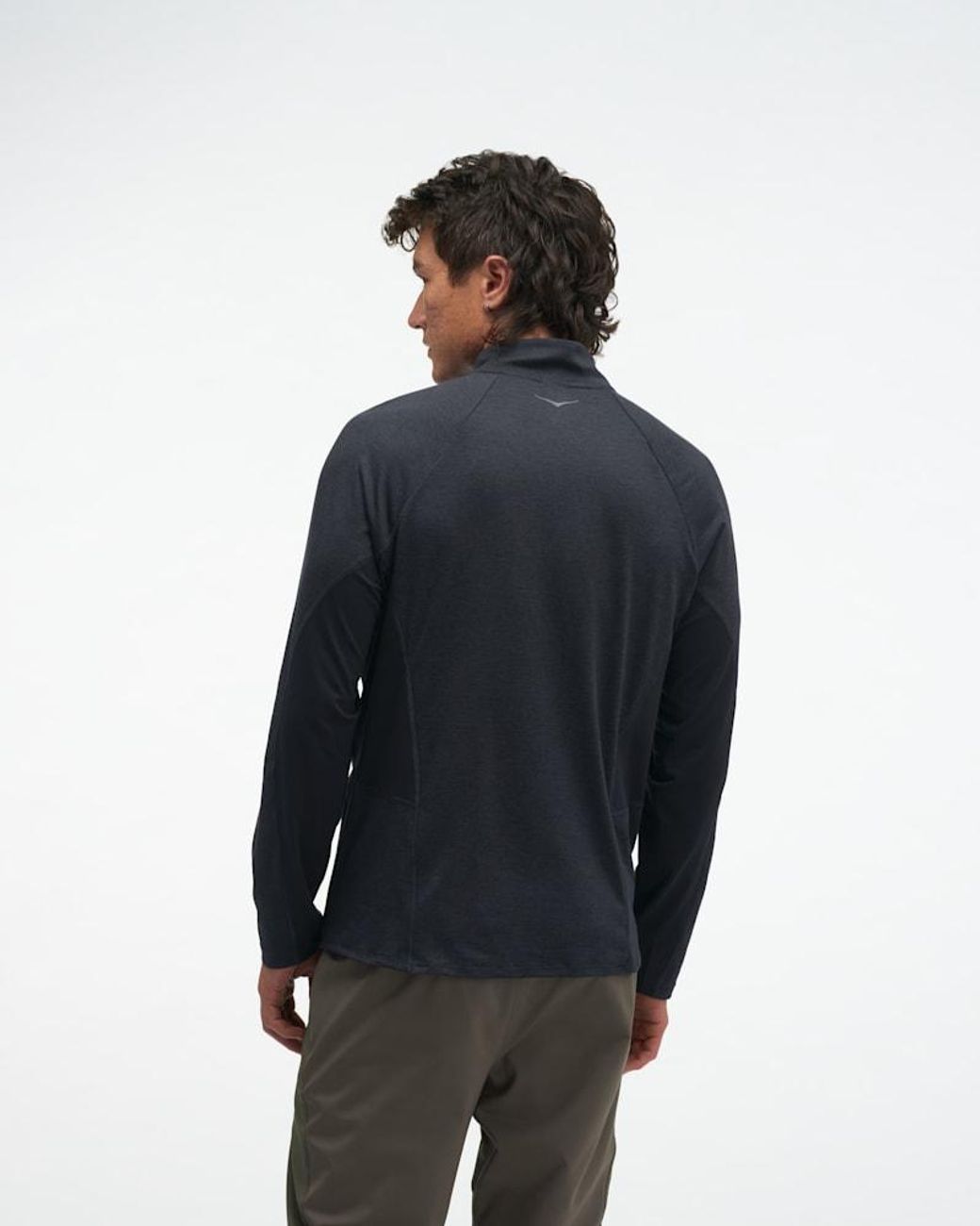 Hoka One One Blue Skyform Half Zip for men