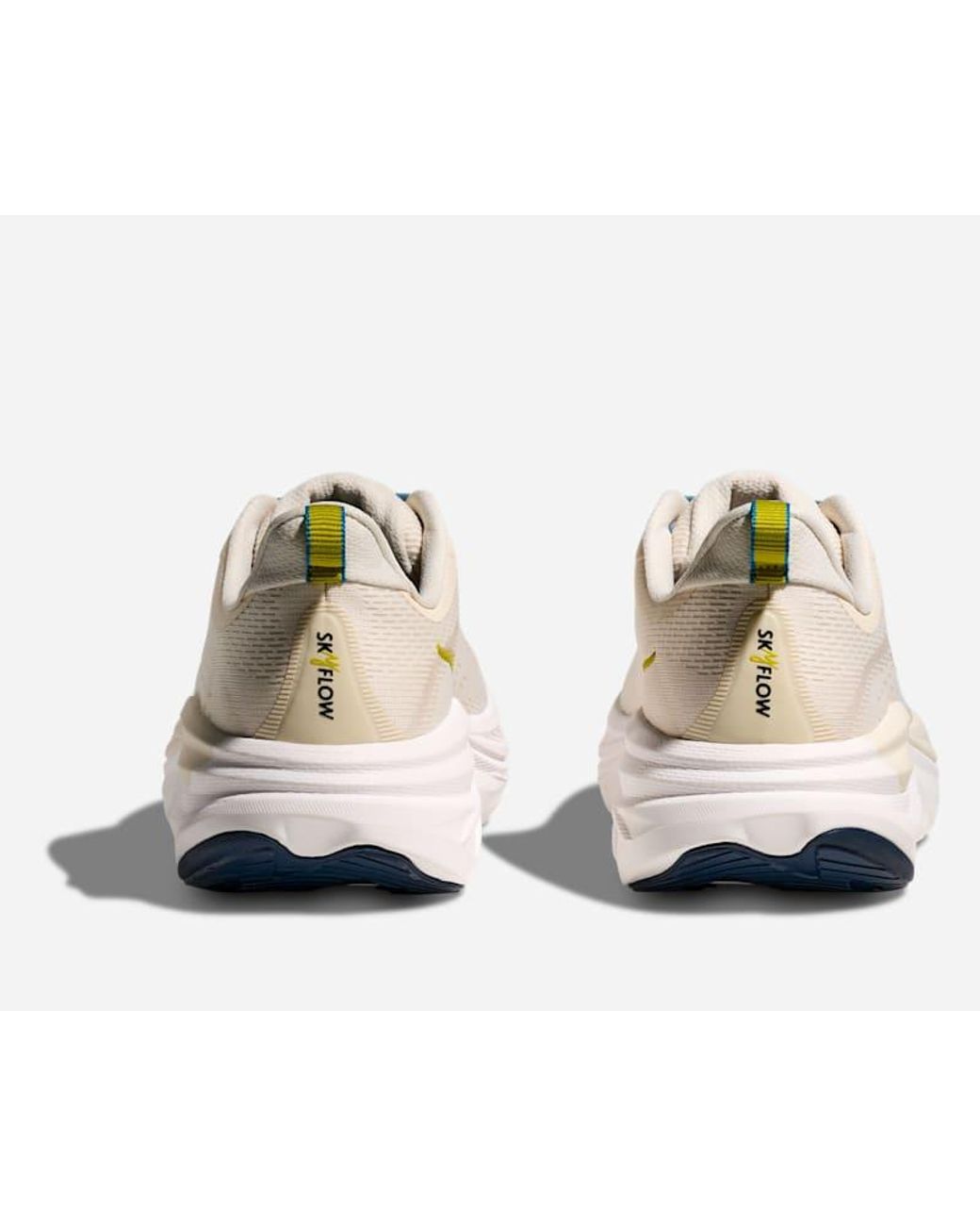 Hoka One One White Skyflow Road Running Shoes for men