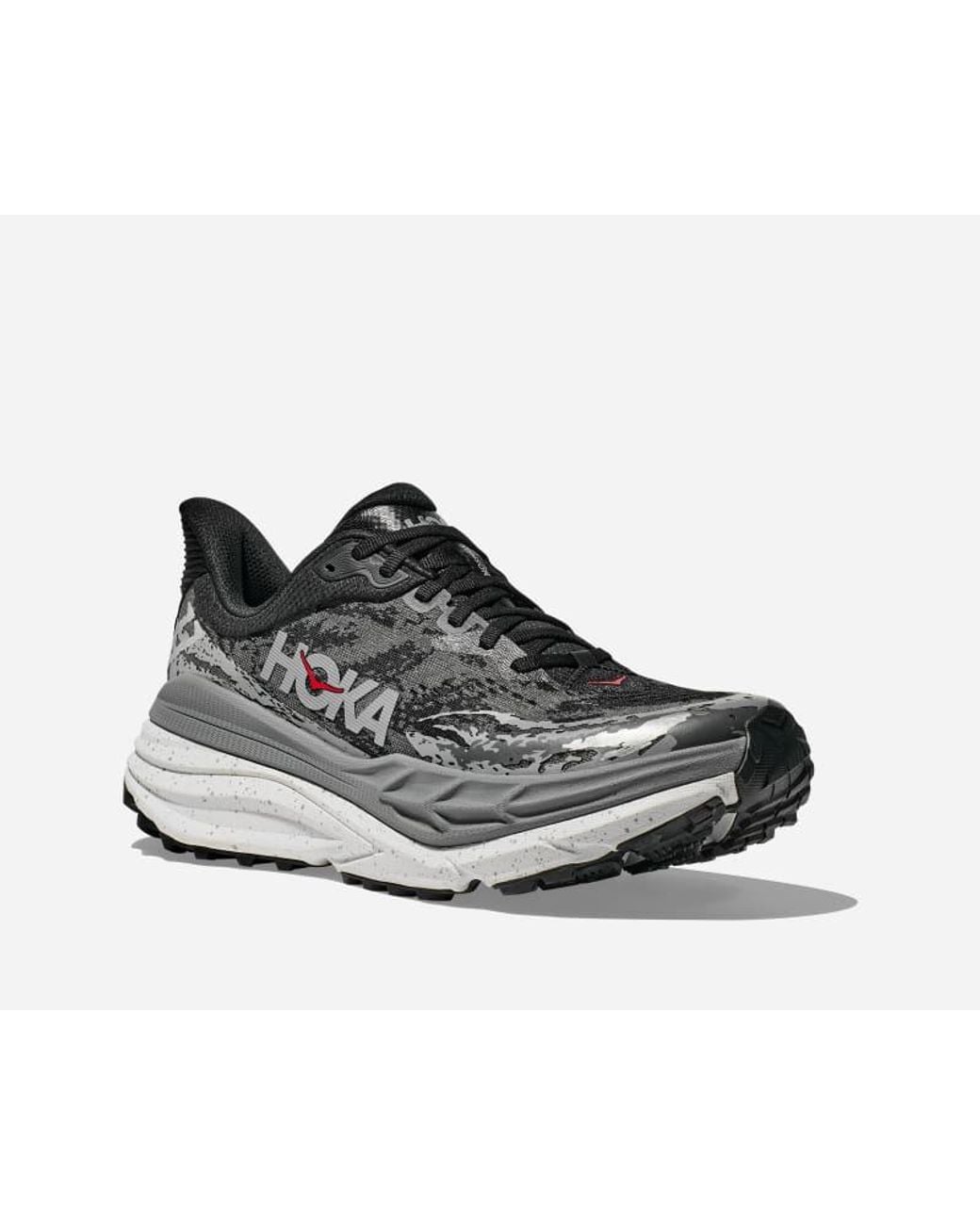 Hoka One One Black Stinson 7 Trail Shoes for men
