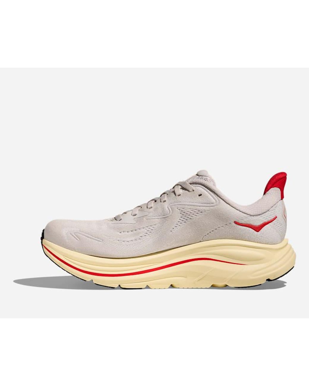 Hoka One One White Clifton 10 Road Running Shoes
