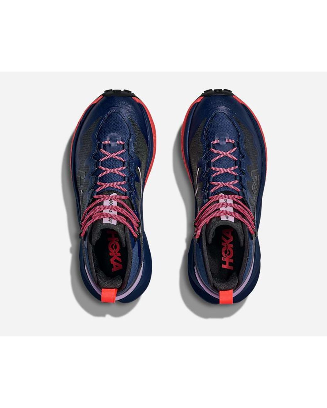 Hoka One One Blue Mafate Hike Hiking Shoes