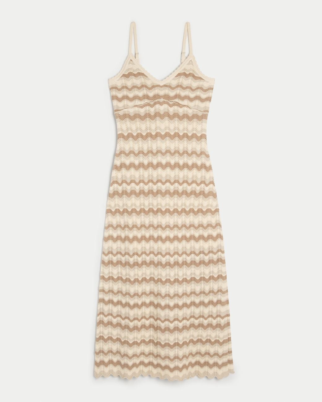 hollister crochet midi dress Hol Crochet-Style Midi Dress