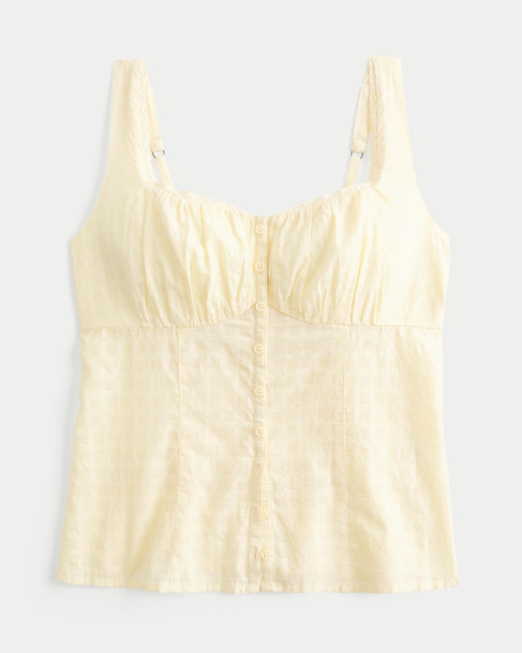 Hollister Natural Button-through Blouse