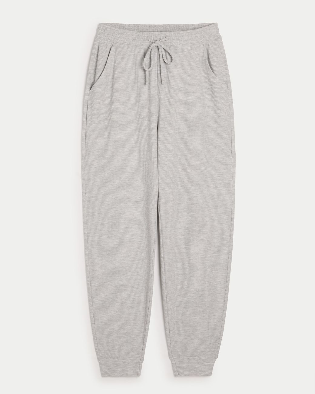 Hollister Gilly Hicks Waffle Joggers in Grey Lyst UK