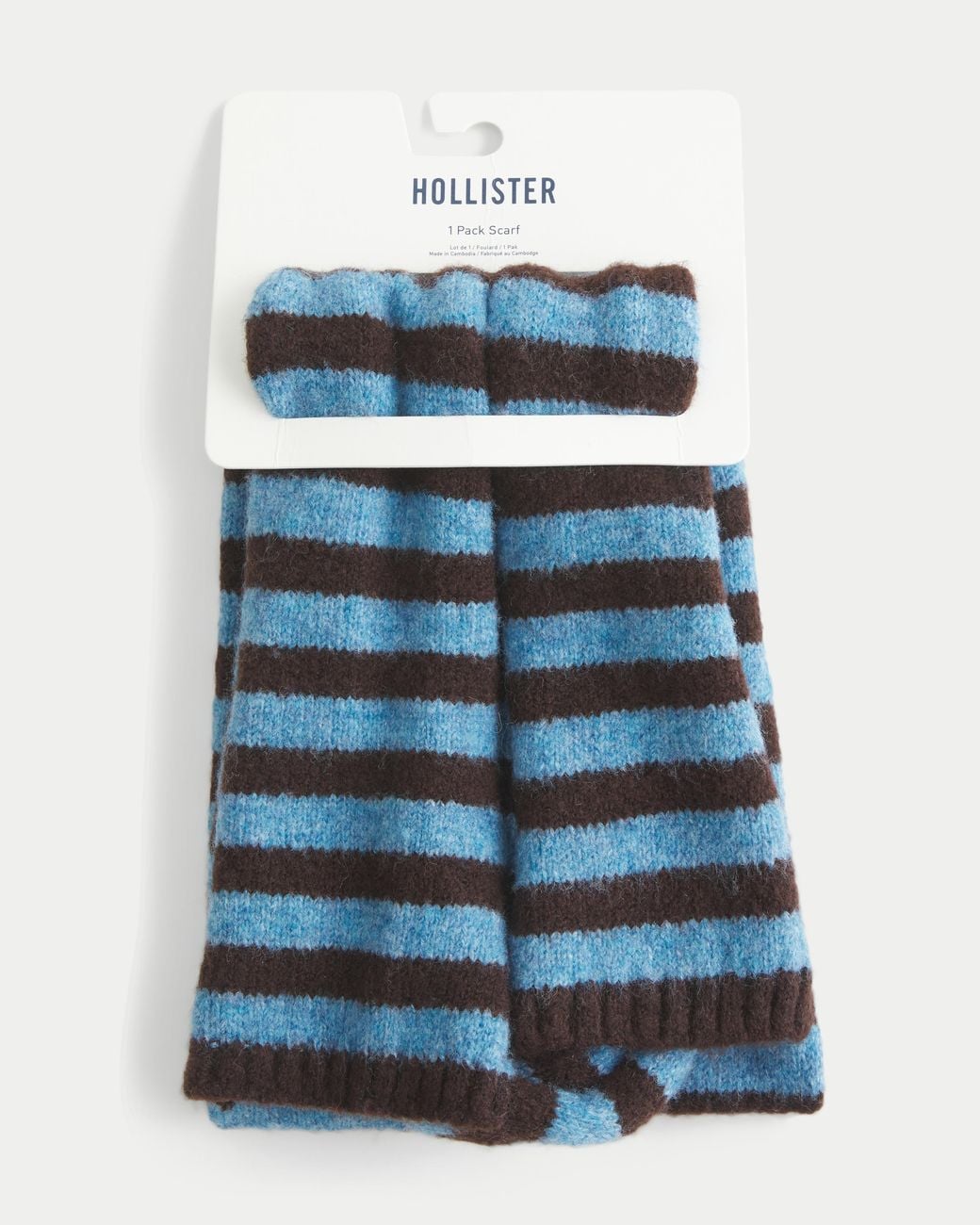 Hollister Blue Kuscheliger Strickschal