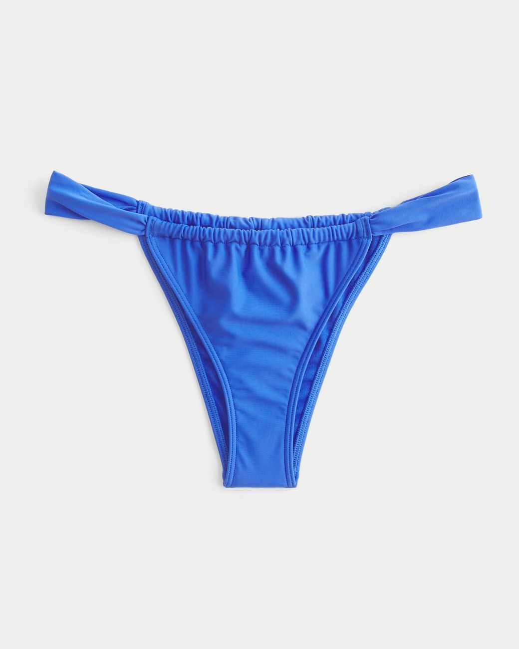 Hollister Blue Wide Strap Cheekiest Bikini Bottom