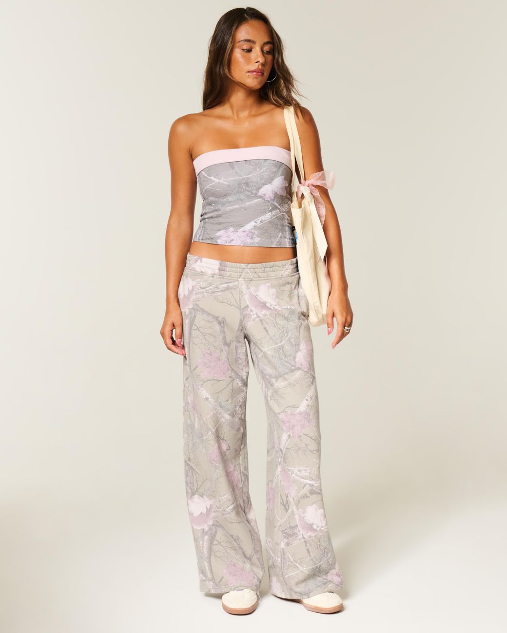 Hollister Gray Taylor Reversible Tube Top