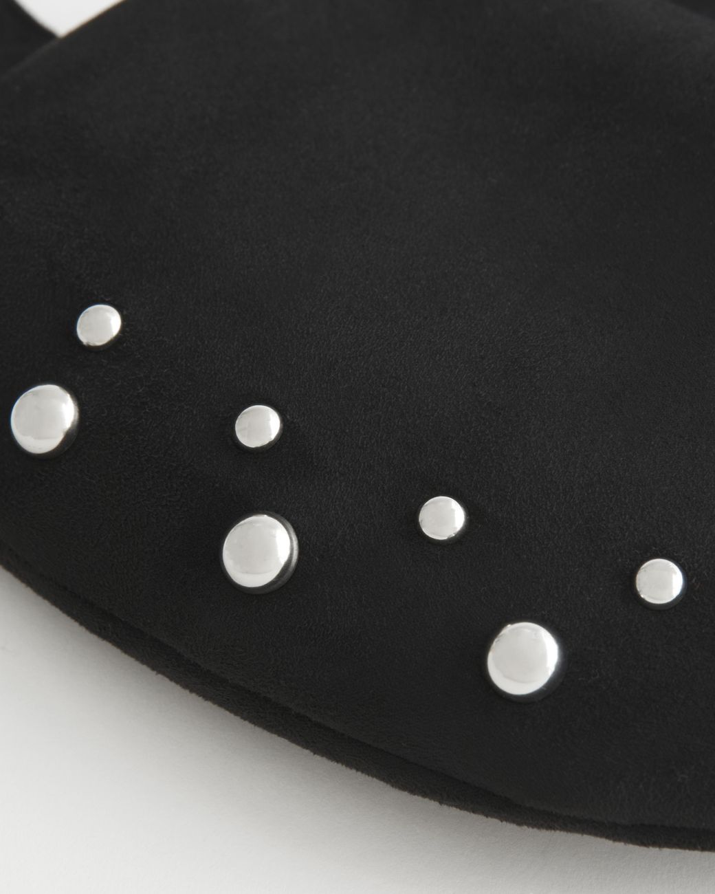 Hollister Black Boho Studded Purse