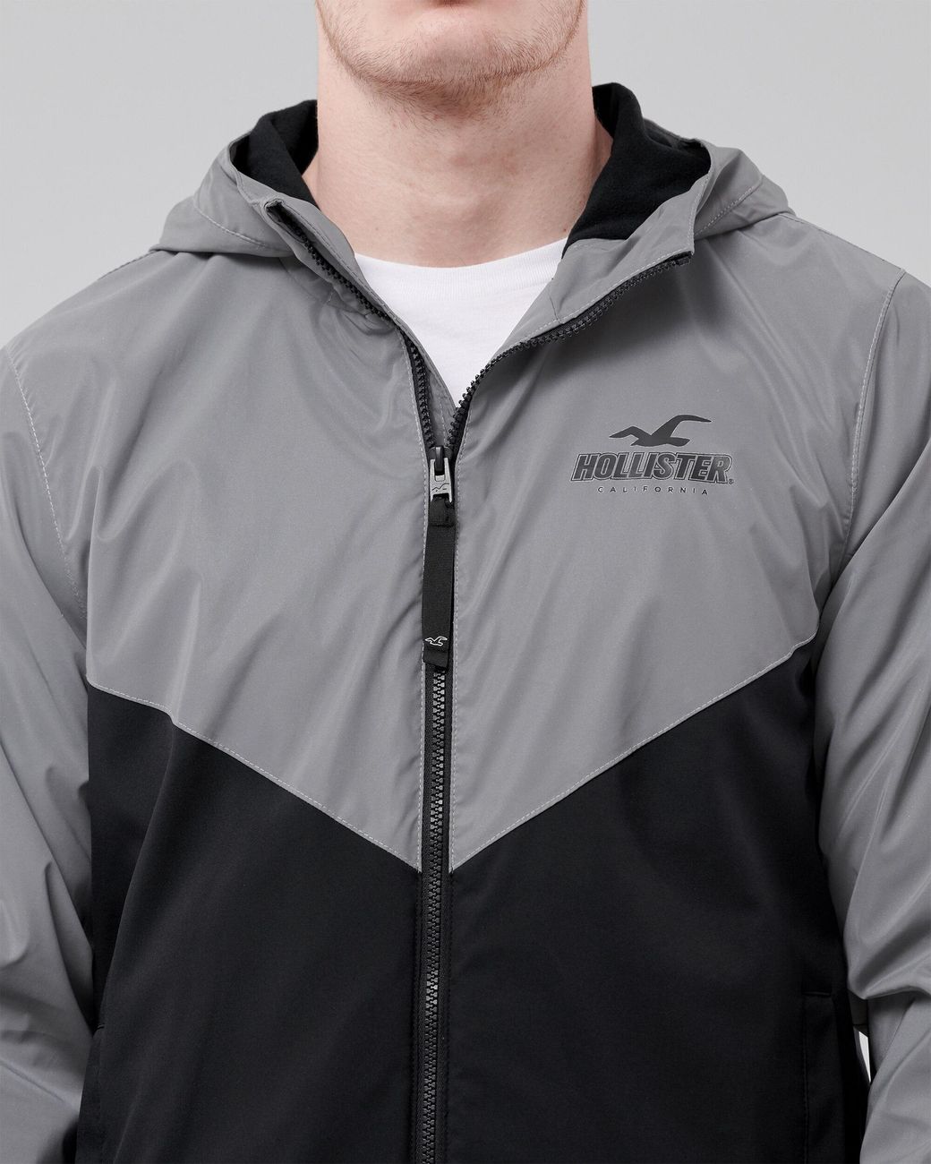 hollister sherpa lined sport hoodie