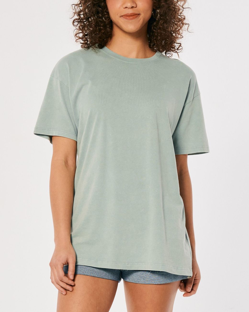 Hollister oversized t shirt outlet