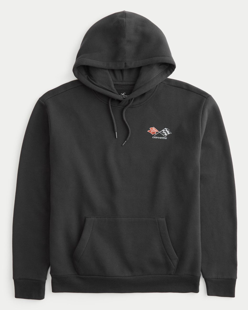 Hollister Relaxed Corvette Graphic Hoodie in Black for Men Lyst UK