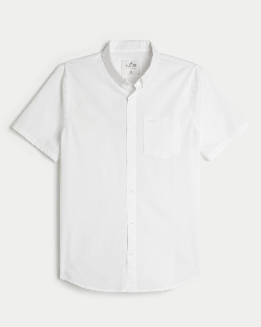 White best sale hollister shirt