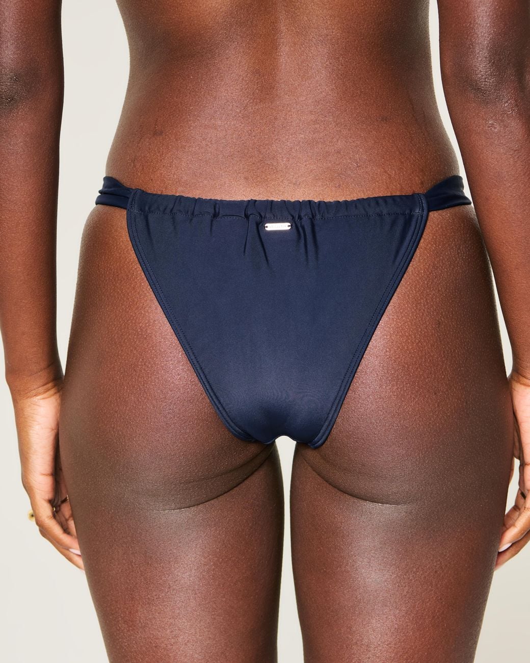 Hollister Blue Wide Strap Cheekiest Bikini Bottom