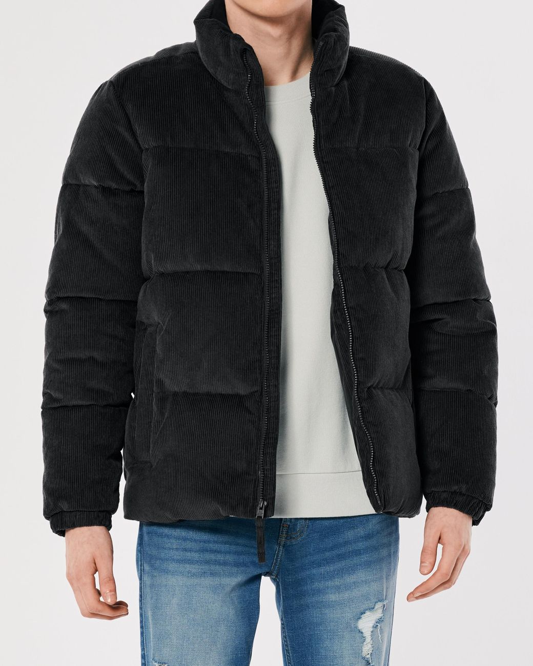 Winterjacke aus cord hollister Clearance