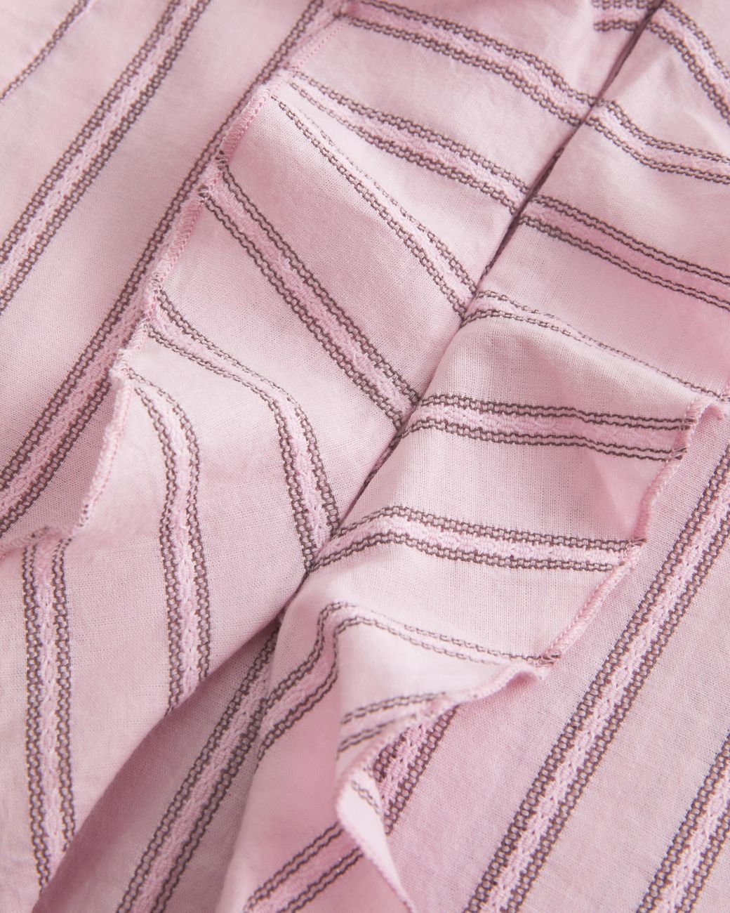Hollister Pink Short-sleeve Flyaway Ruffle Shirt