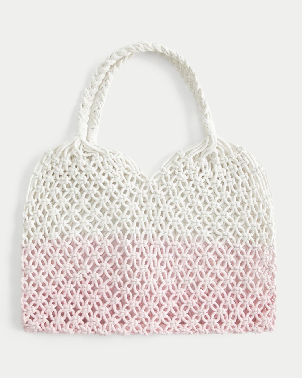 Hollister Pink Dip Dye Beach Bag