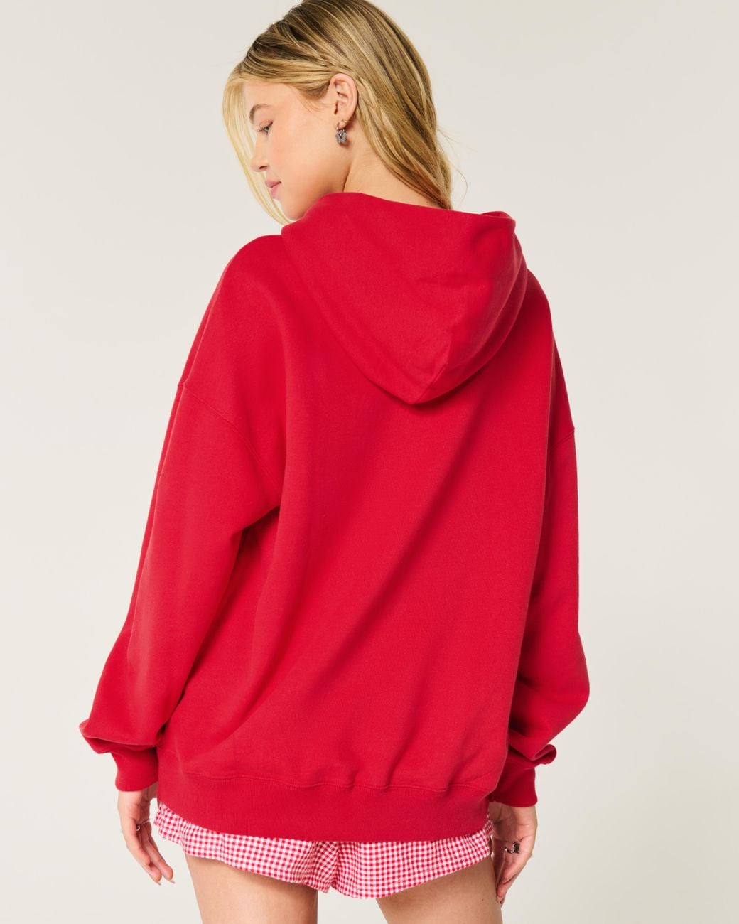 strapless open back dress Haunted Hollows Oversized Hoodie Dress [ORANGE] – VampireFreaks main image 0