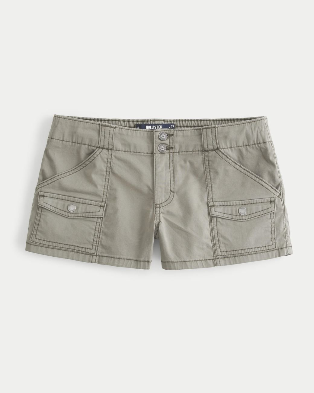 Cargo shorts hollister discount
