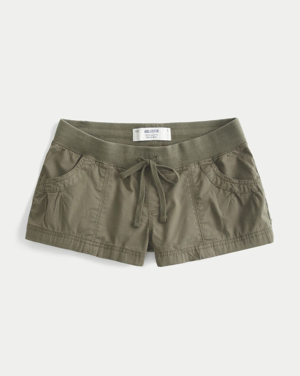 Hollister Green Hollister Remi Poplin Shorts