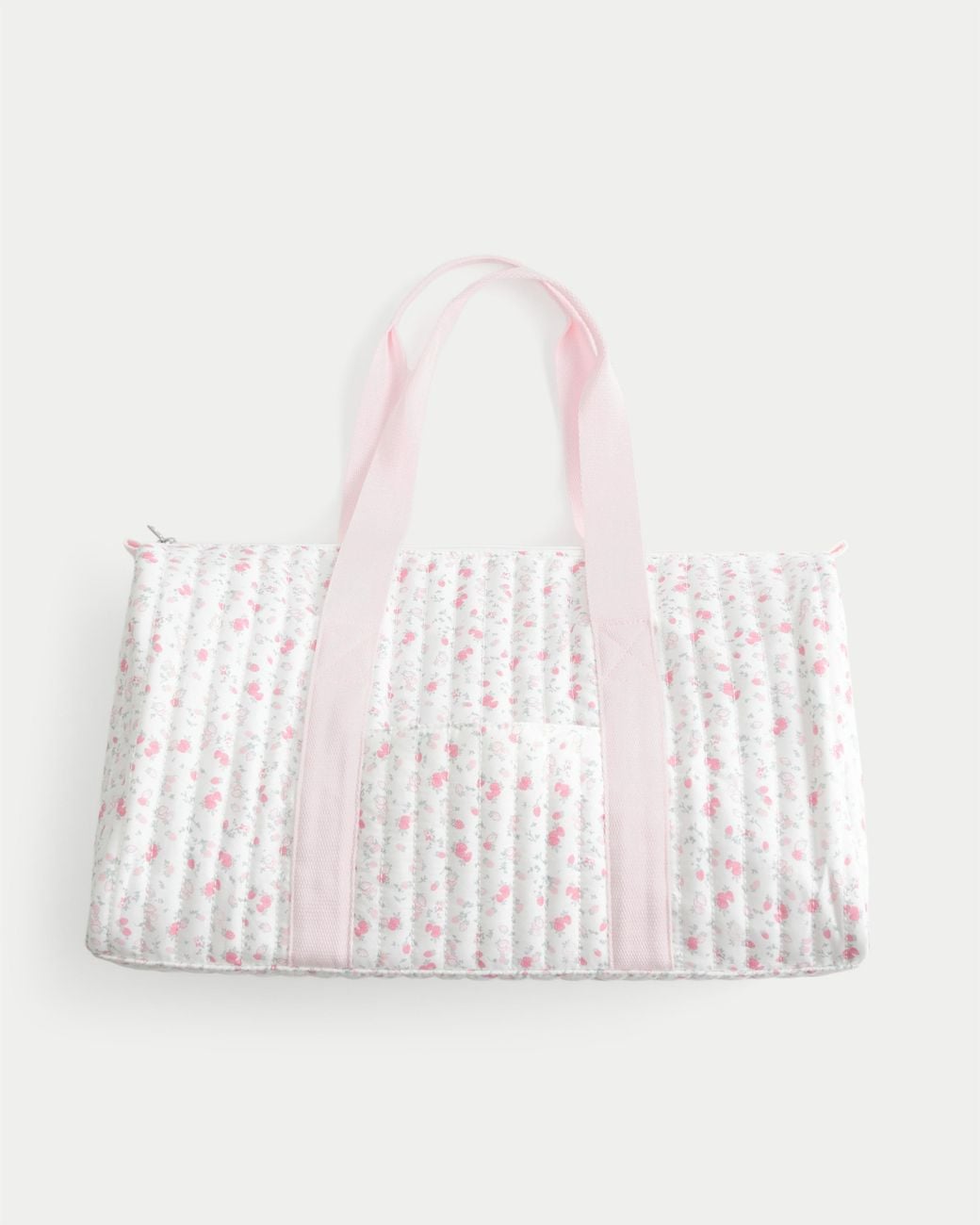 Hollister Pink Strawberry Pattern Duffle Bag