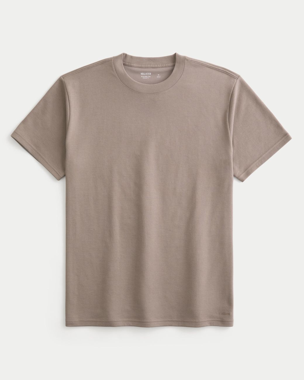 Hollister Gray Relaxed Everyday Tee for men