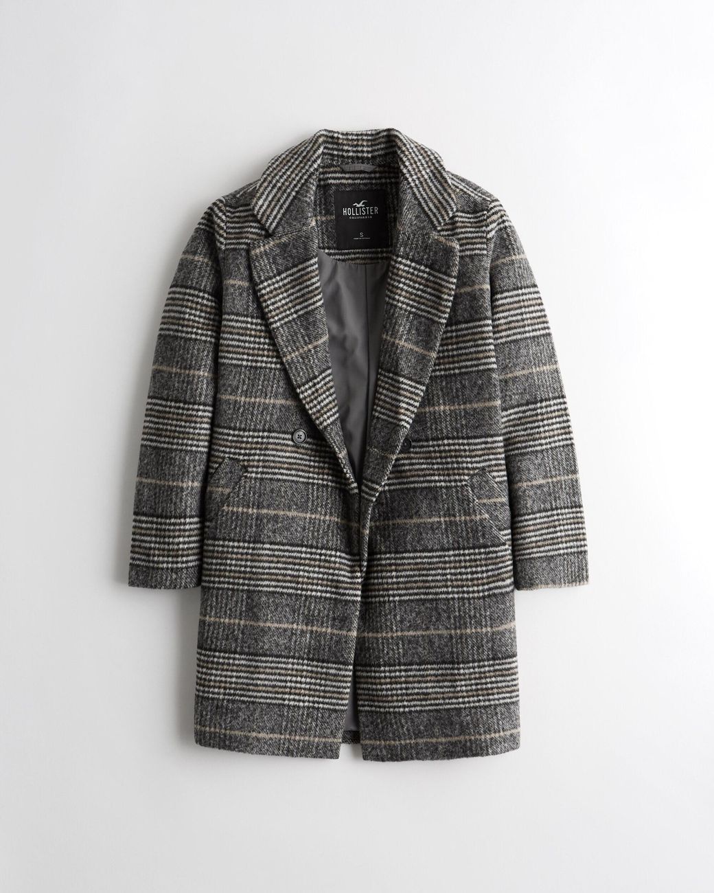 Hollister relaxed topcoat Clearance