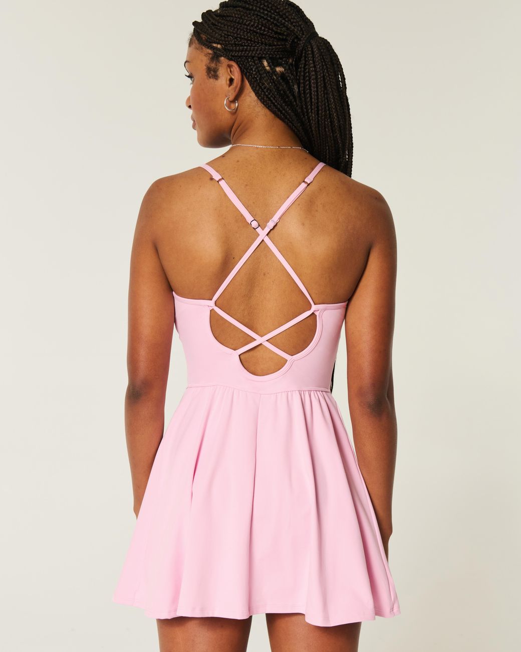 Hollister Pink Gilly Hicks Active Strappy Back Dress