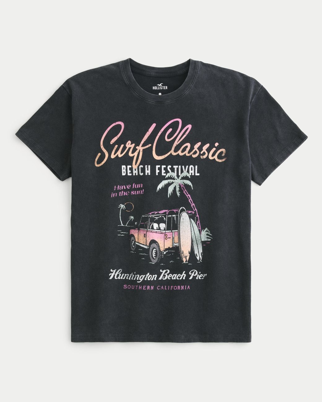 hollister beach shirt