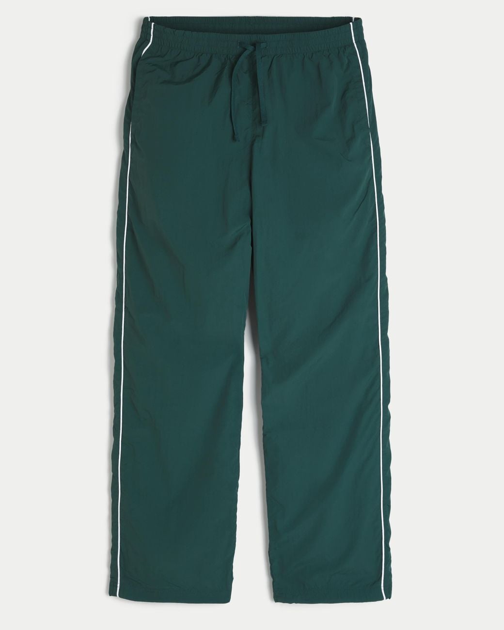 Hollister Green Baggy Track Pants for men
