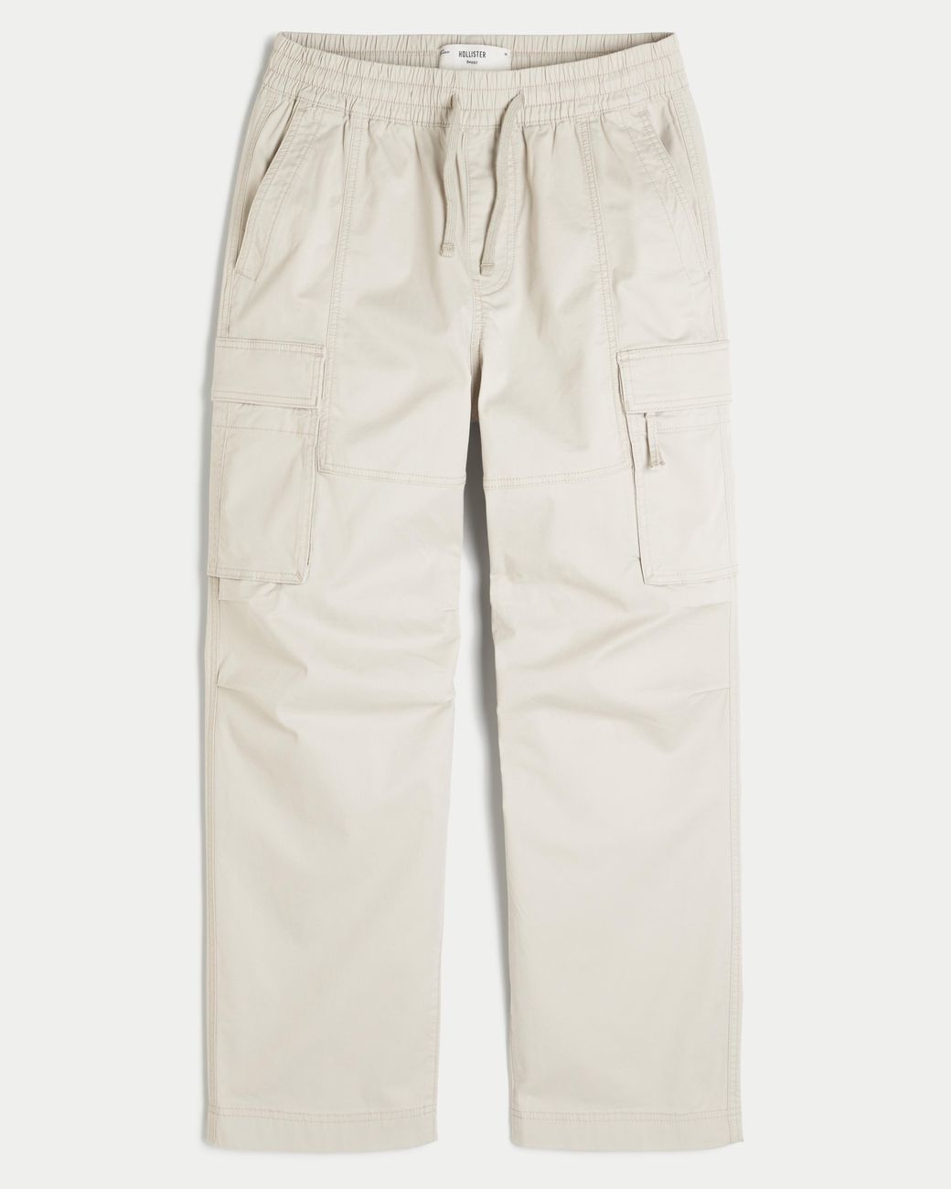 Hollister Natural Baggy Cargo Pull-on Pants for men