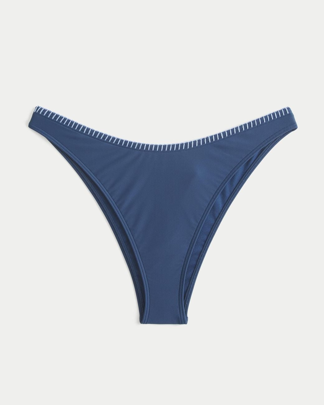 Hollister Stitched High-leg Cheekiest Bikini Bottom in Blue | Lyst UK