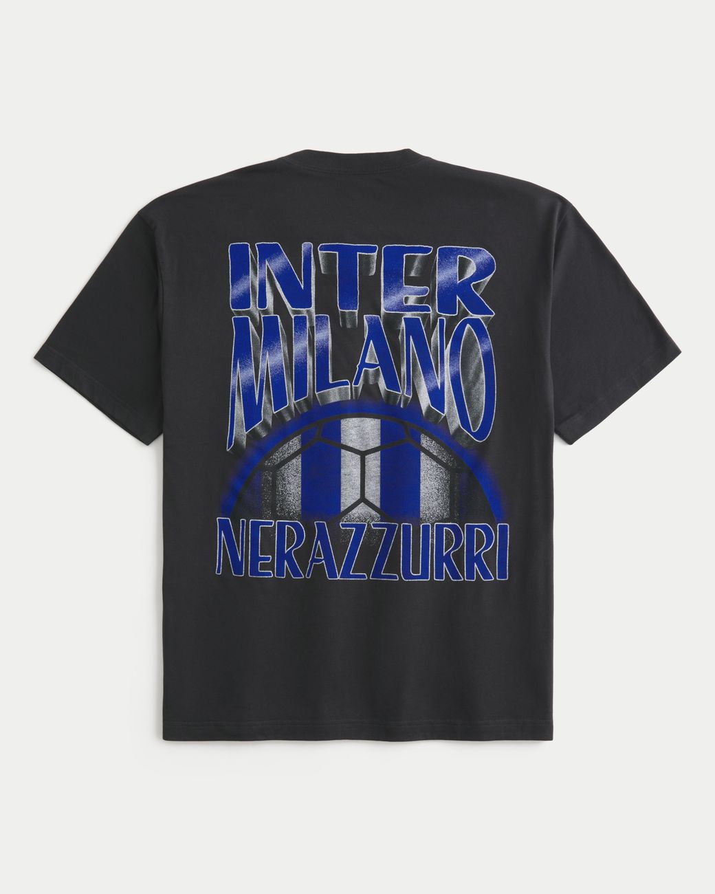 Hollister Blue Boxy Inter Milano Graphic Tee for men