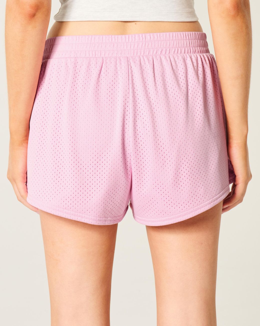 Hollister Pink Gilly Hicks Active Mesh Shorts