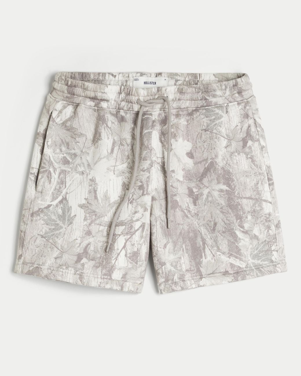 Hollister Multicolor Mid-thigh Camo Loose Fleece Shorts for men